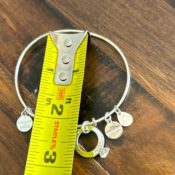 Disney Wedding Ring Alex and Ani Bangle Bracelet Mickey Minnie Love - Picture 4 of 7